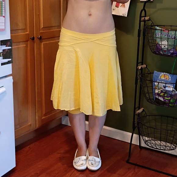 Hard Tail Yellow Women's Skort M - Picture 1 of 2